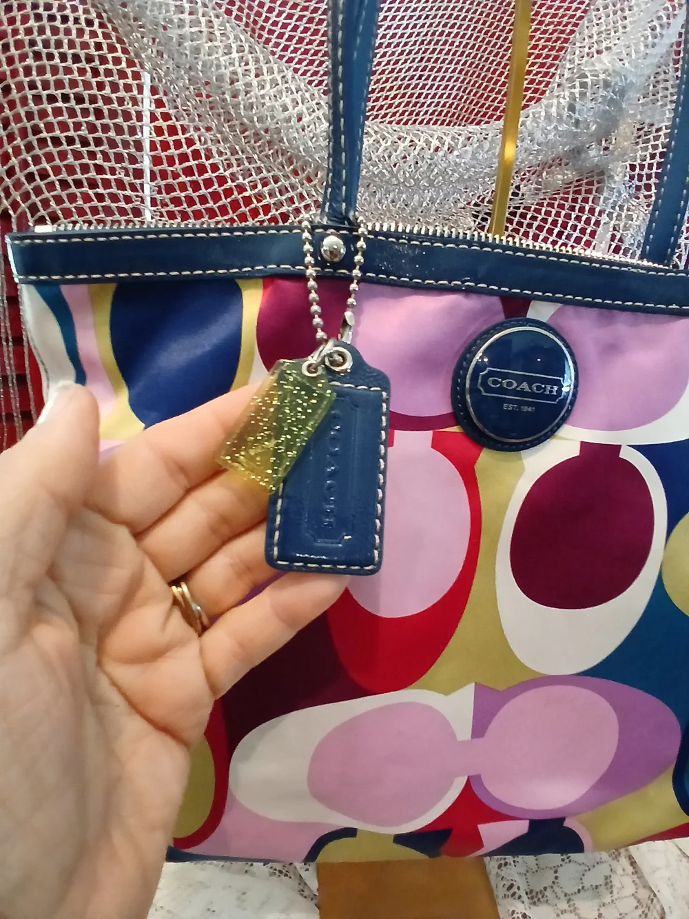 Coach bold multicolor